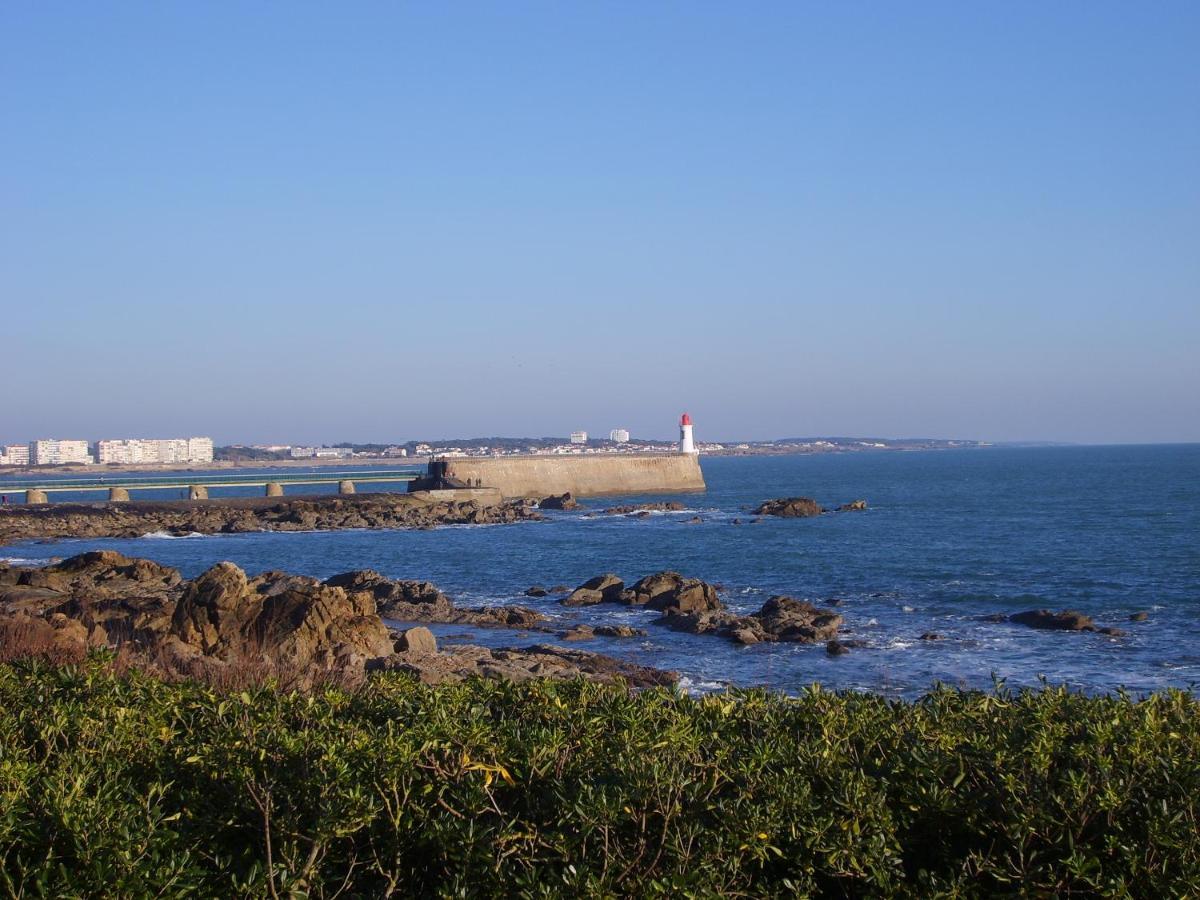 Charmante Maison, Terrasse Vue Mer Les Sables-d'Olonne Bagian luar foto